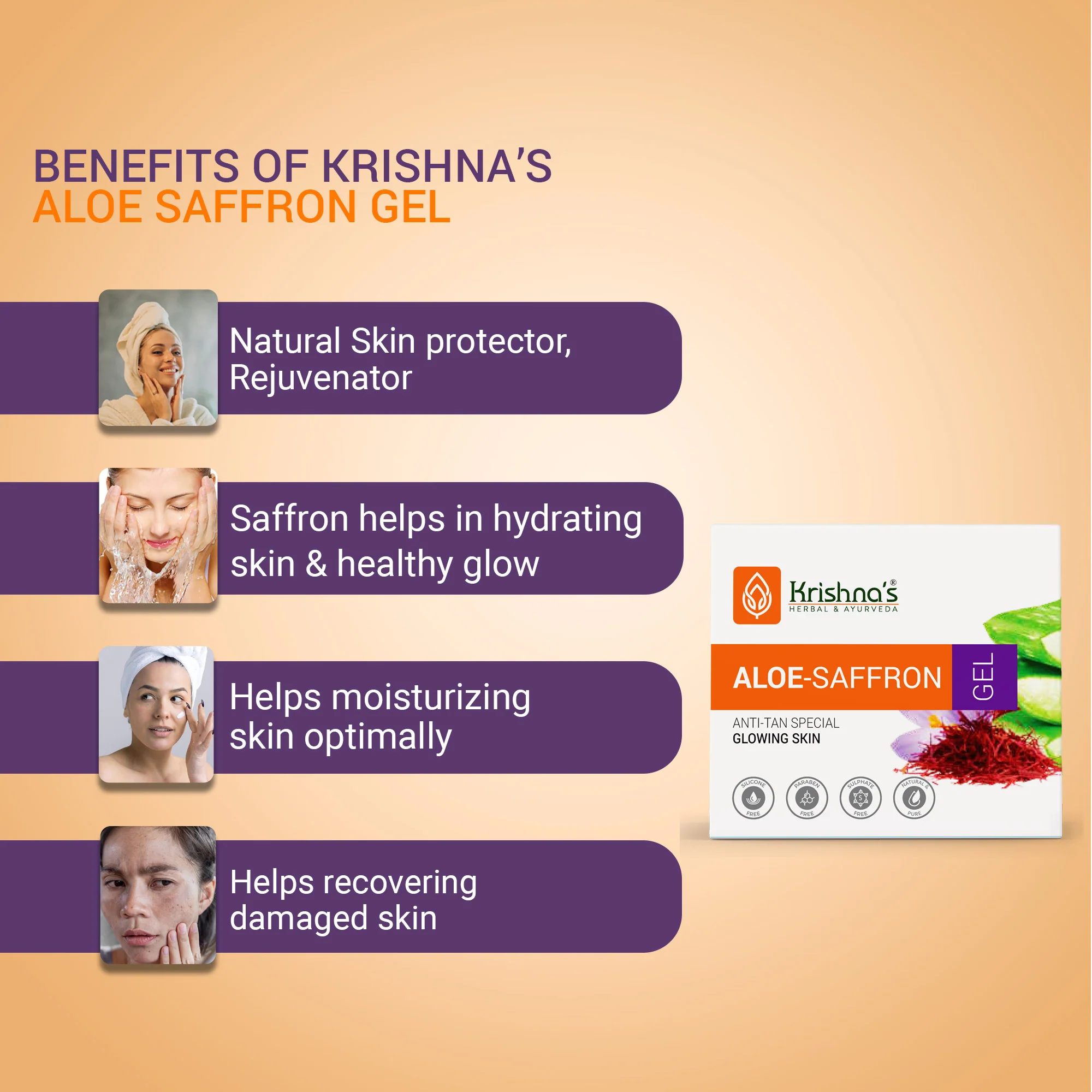 Aloe Saffron Gel - Image 4