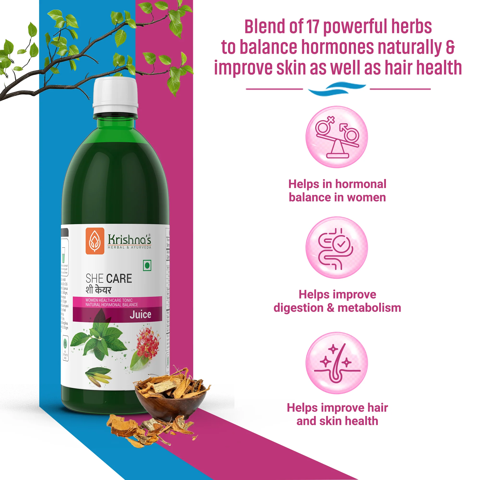 Digestive Care Juice 1000 ml  | She Care Juice 1000 ml - Image 3