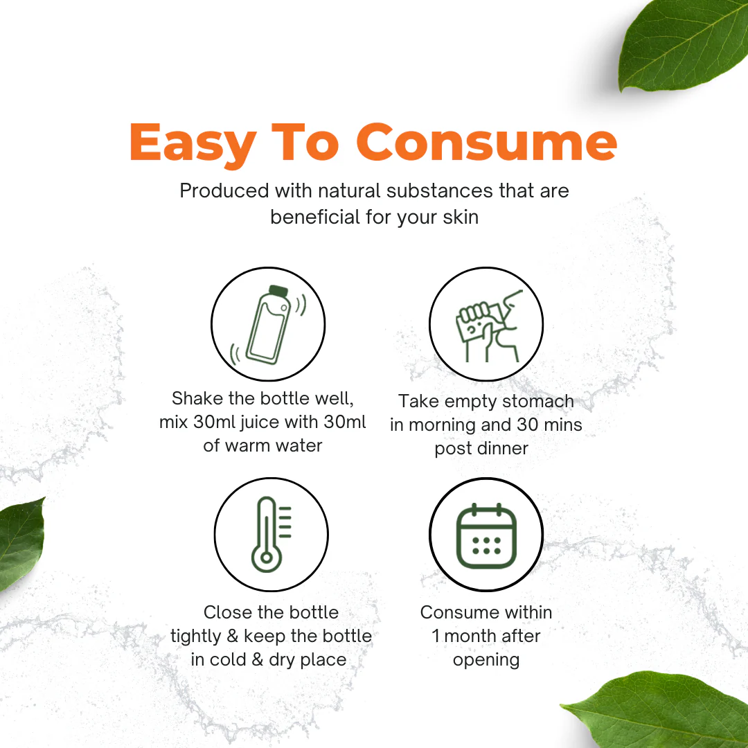 Hair & Scalp Care Juice 1000 ml | Skin & Pimple Care Juice 1000 ml - Image 3