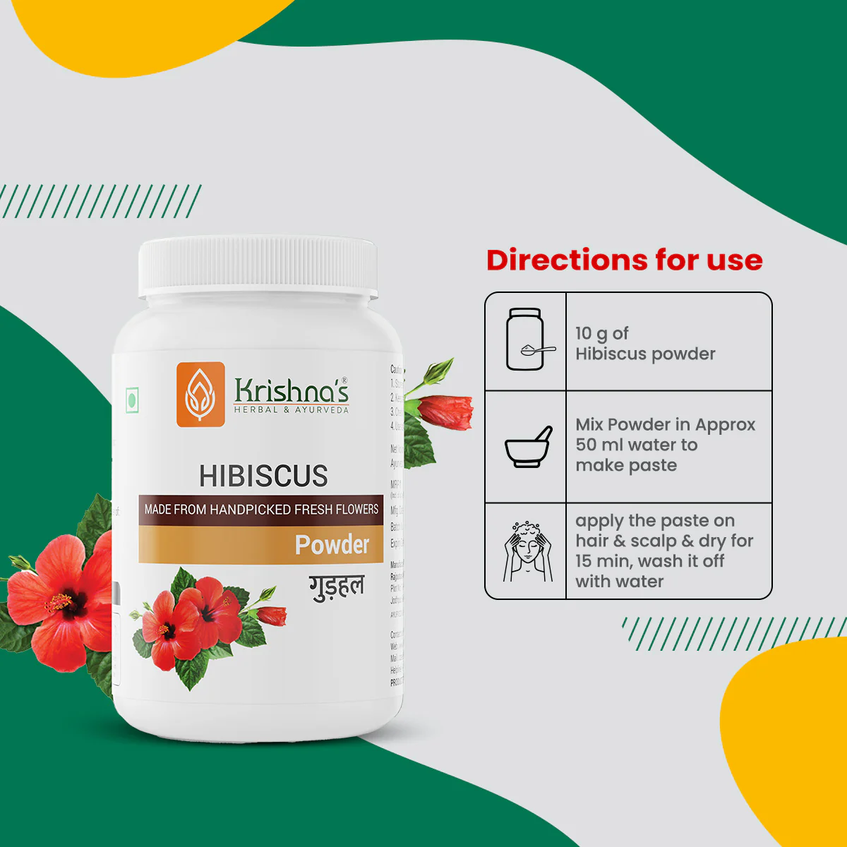 Hibiscus powder 100 g - Image 4