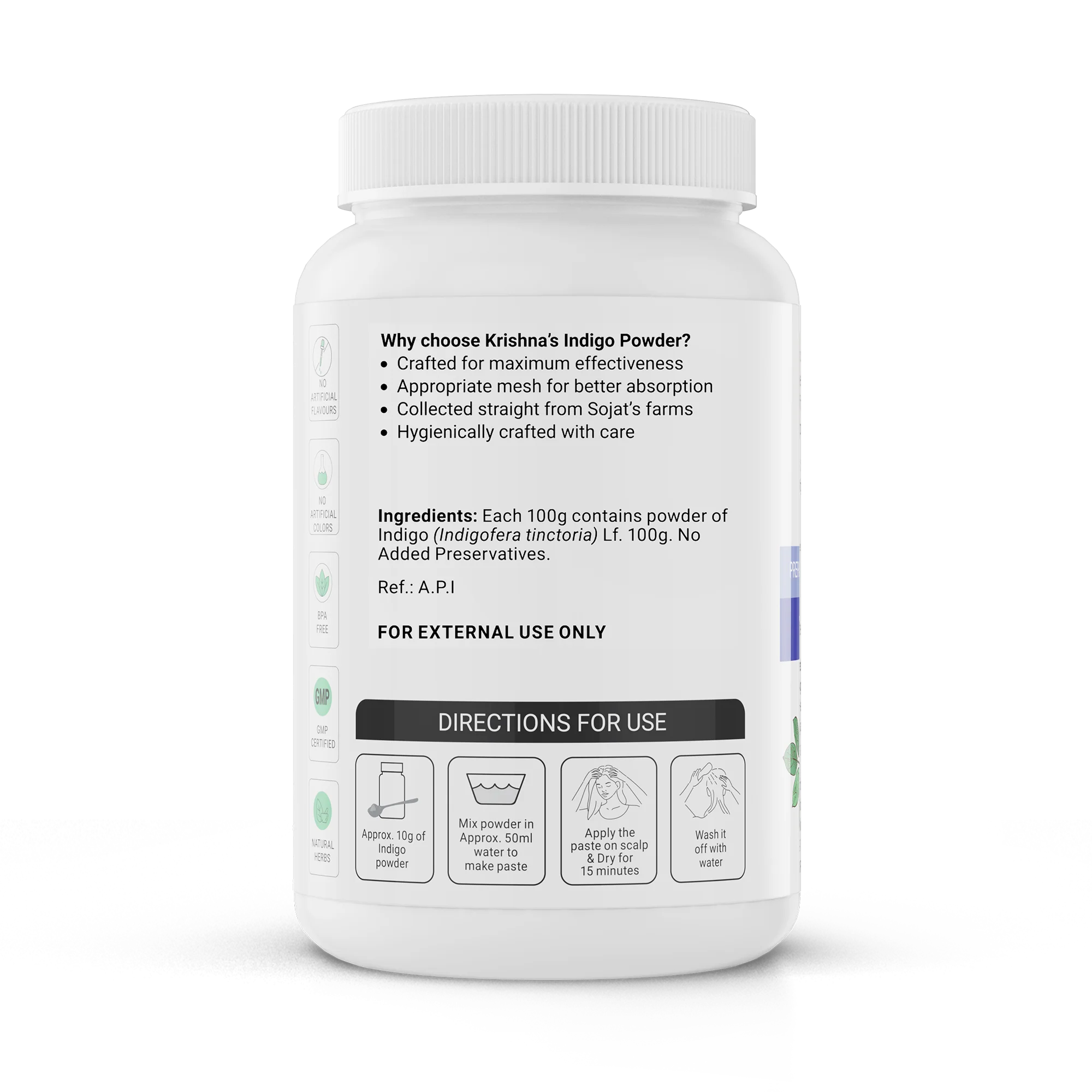 Indigo Powder 100 g - Image 6