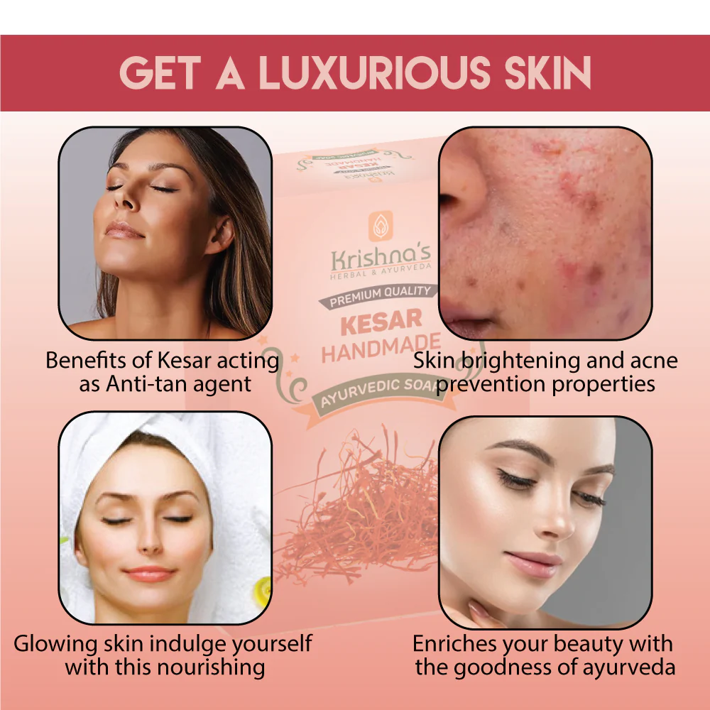 Kesar Handmade Soap - Image 3