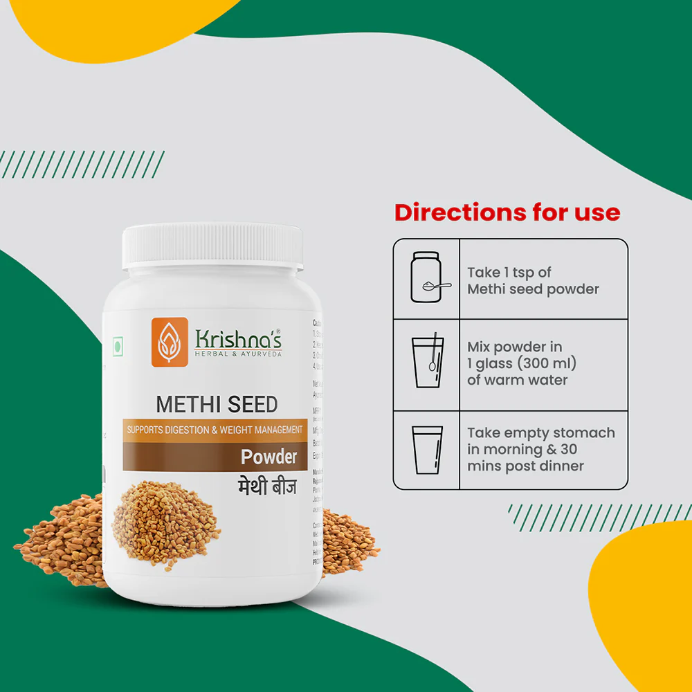 Methi Seed Powder 100 g - Image 3