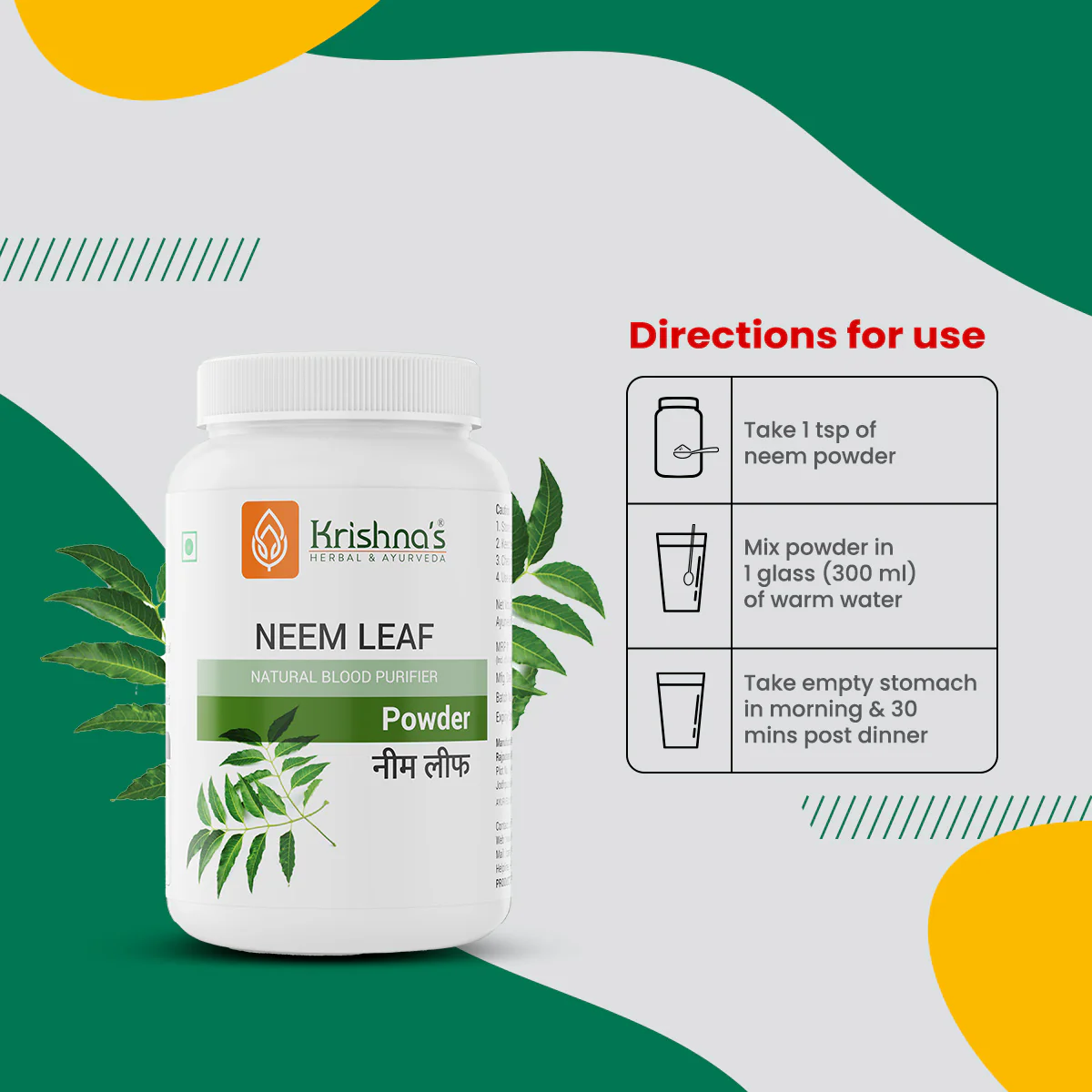 Neem Leaf Powder 100 g - Image 3