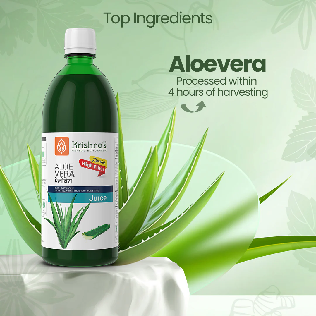 Premium Aloe Vera High Fiber Juice - Image 4