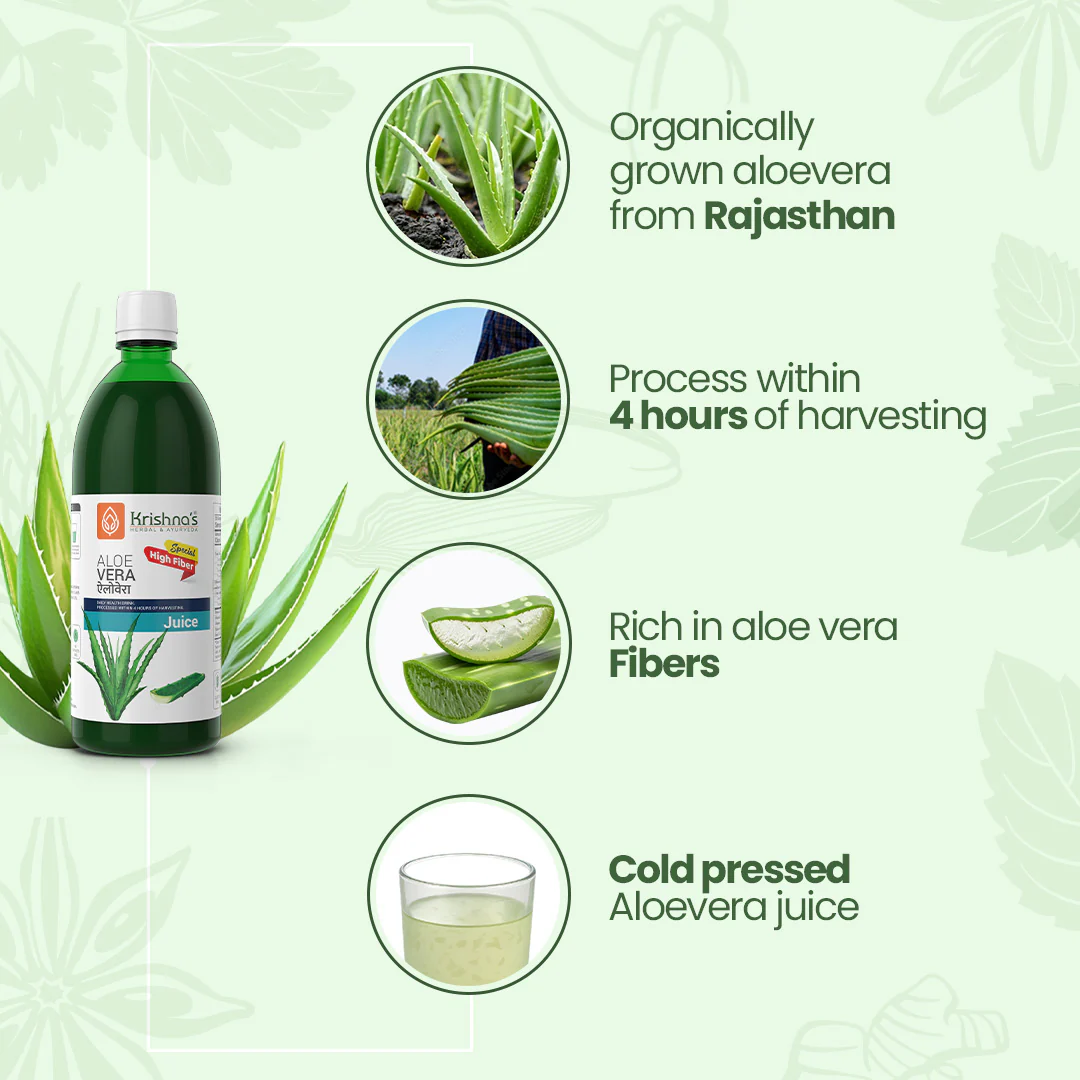 Premium Aloe Vera High Fiber Juice - Image 9