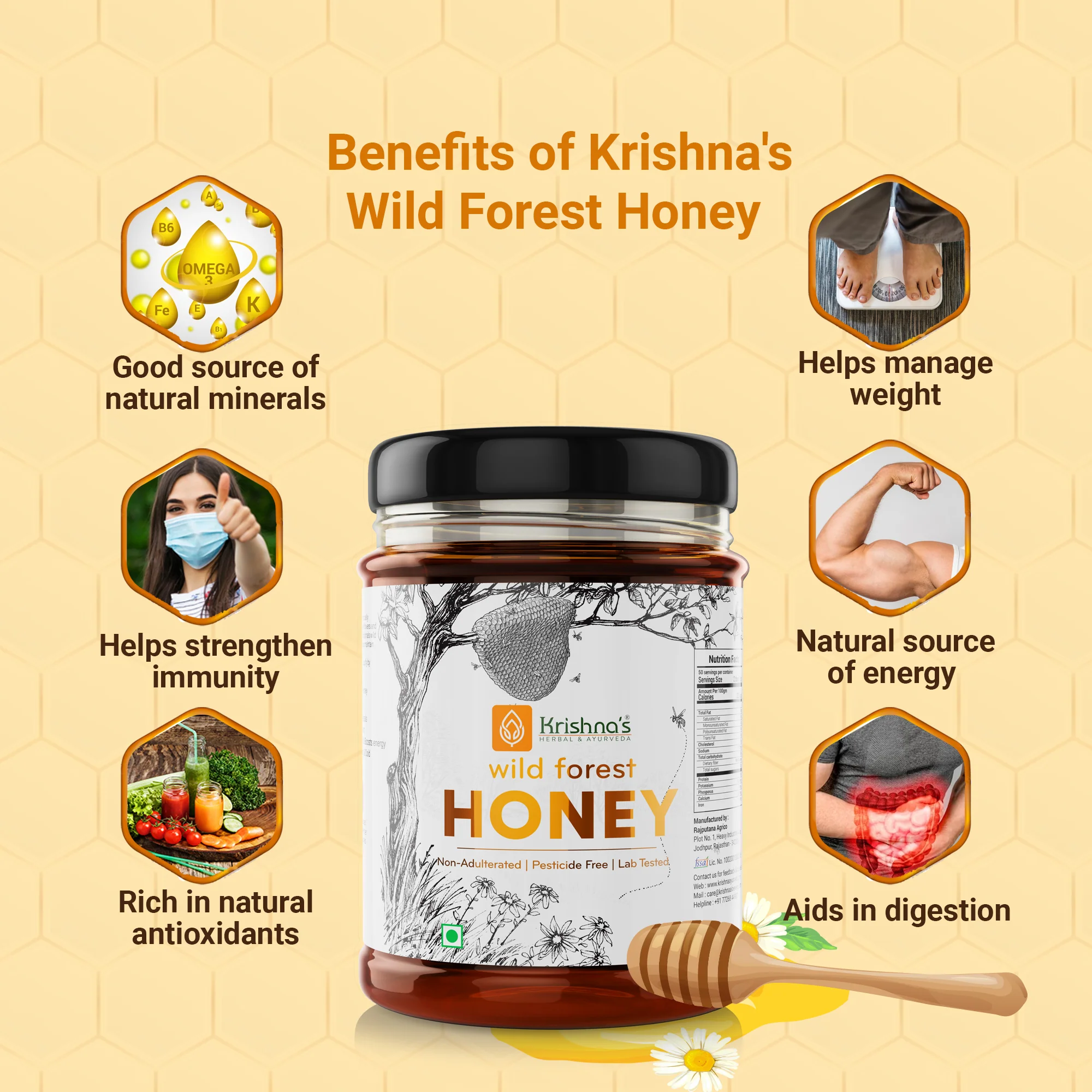 Pure Wild Forest Honey - Image 3
