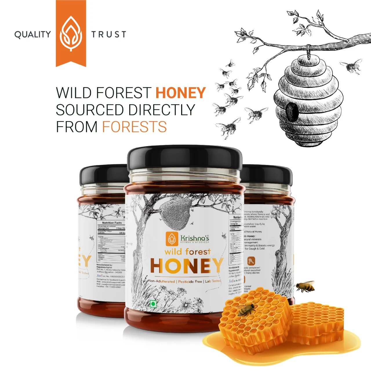 Pure Wild Forest Honey - Image 7
