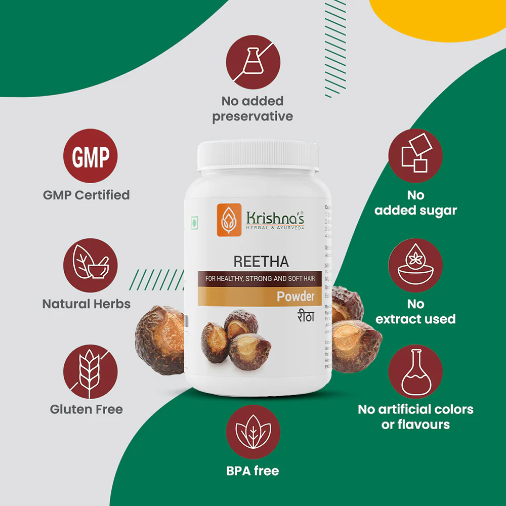 Reetha Powder 100 g - Image 4