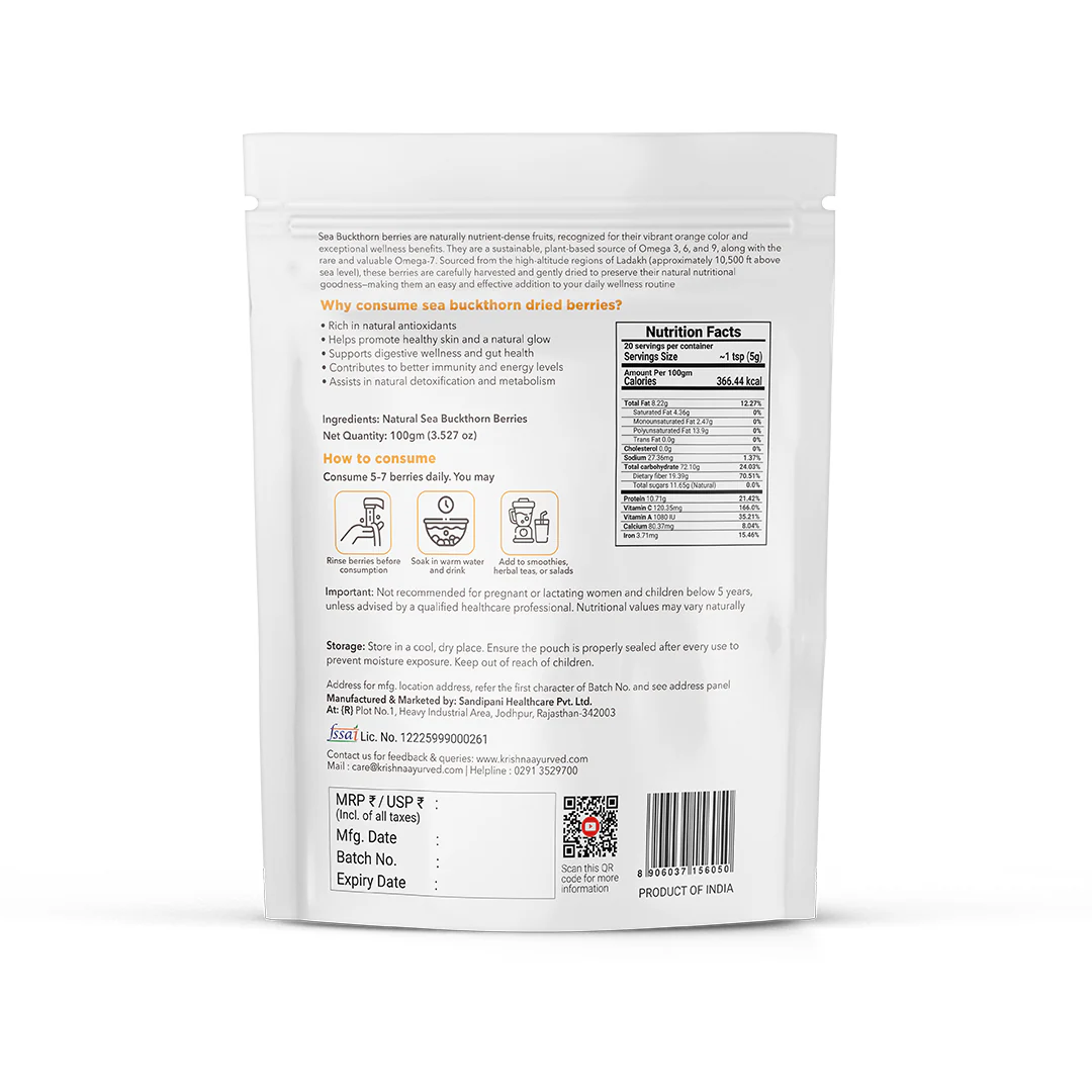 Seabuckthorn Dried Berries - Image 8