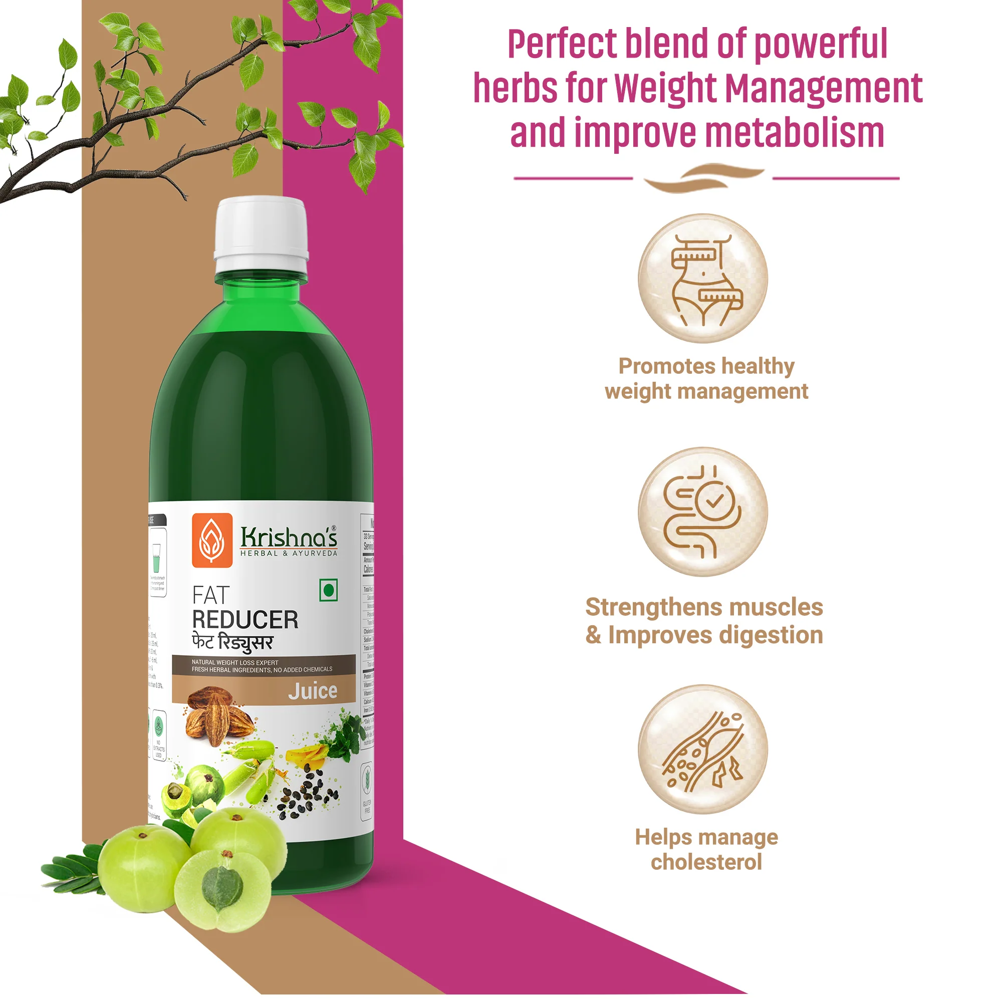 She Care Juice 1000 ml | Fat Reducer Juice 1000 ml - Image 3