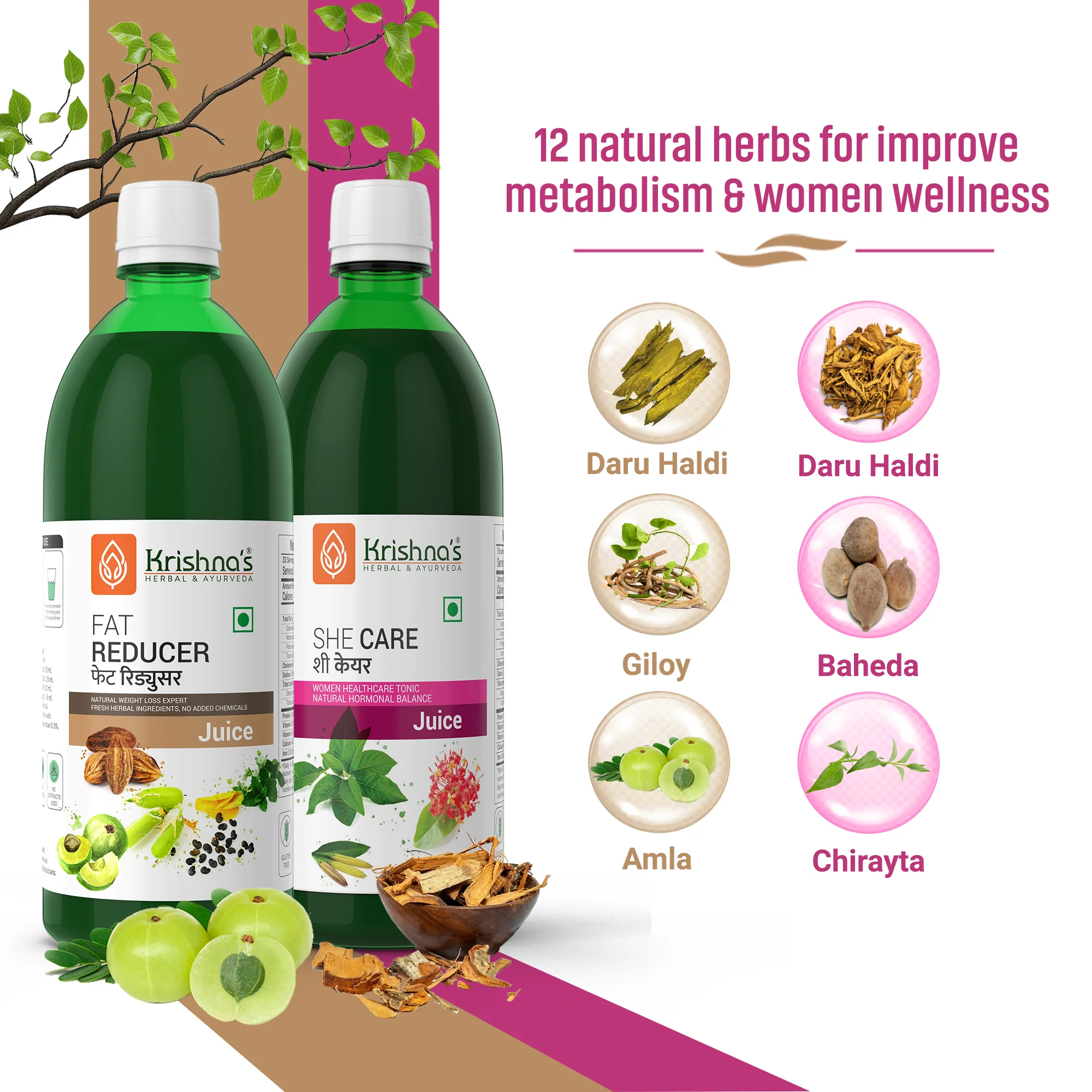 She Care Juice 1000 ml | Fat Reducer Juice 1000 ml - Image 4