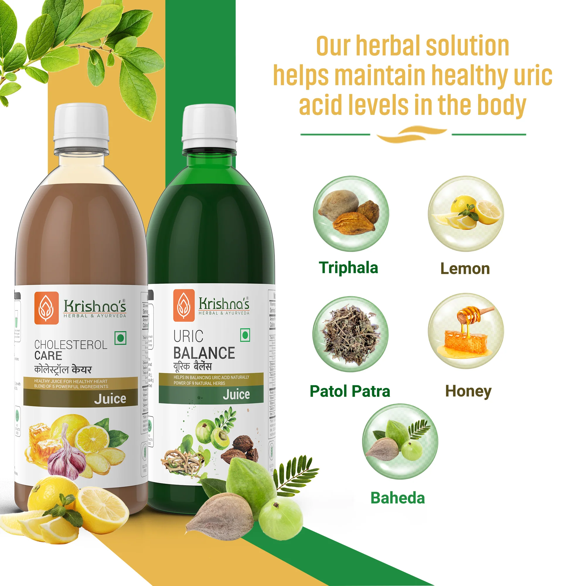 Uric Balance Juice 1000 ml | Cholesterol Care Juice 1000 ml - Image 4